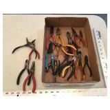 Assorted pliers