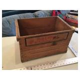 Wooden Eatmore Cranberries box