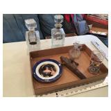 Primitive Spicket, decanters etc.