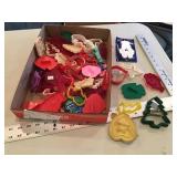 Assorted cookie cutters