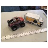 Nylint wicks filter truck and buddy L pickUp