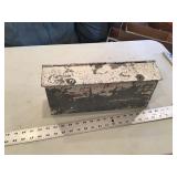 Vintage galvanized mailbox