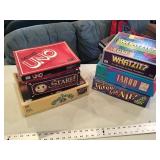 Assorted games including cabbage patch kids