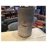 Vintage large metal can