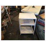 Metal kitchen cart