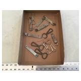 Assorted beer openers