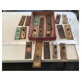 Door knobs plates