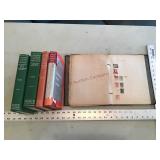 Stamp books, stamps, and tote