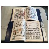 Stamp books and vintage stamps