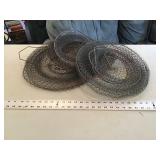 3 fish baskets