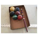 Croquet balls