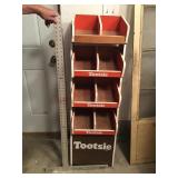 Tootsie roll display bins