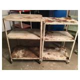 2 kitchen carts