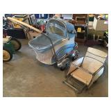 Vintage baby stroller w/ removable basket and