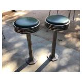 Vintage ice cream parlor stools