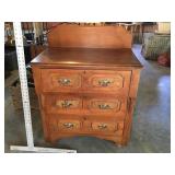 Walnut commode
