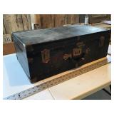 Vintage steamer trunk