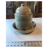 Stoneware chicken water