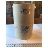 Western stoneware 5 gal butter churn