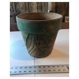 Stoneware flower pot