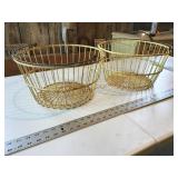 Wire egg baskets