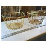 Wire egg baskets