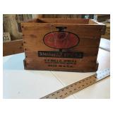 Vintage Cross wooden box