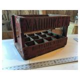 Maquoketa Ia. bottle crate