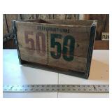 Vintage grapefruit-lime crate
