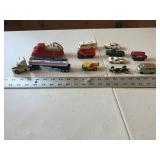Assorted toy vehicles