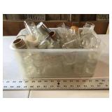 Assorted shot glass and small tote