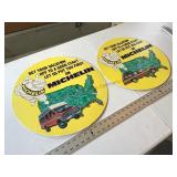 Michelin cardboard signs