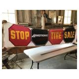 Cloth Armstrong tires banner