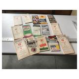 Railroad time tables, etc