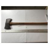 Lincoln double bitted axe