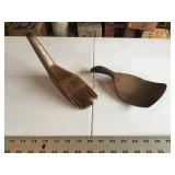 Primitive wooden utensils