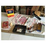 Rice bag, pipes, etc