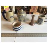 Assorted stoneware