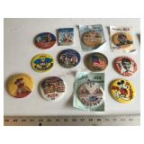 Assorted pins