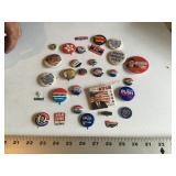Political pins