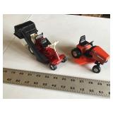 Snapper and simplicity toy lawnmowers