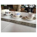 Hotel cup and saucers