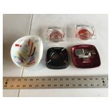Advertising ash trays