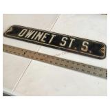 Double sided sign