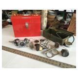 Box w/ assorted gages