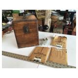 Oak dove tailed camera box