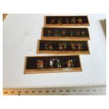 Antique projector slides