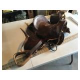 Hoppalong Cassidy pony saddle
