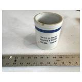 Mighail and Bidder Stoneware banded jar