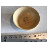Trustys Tripoli Iowa banded stoneware bowl